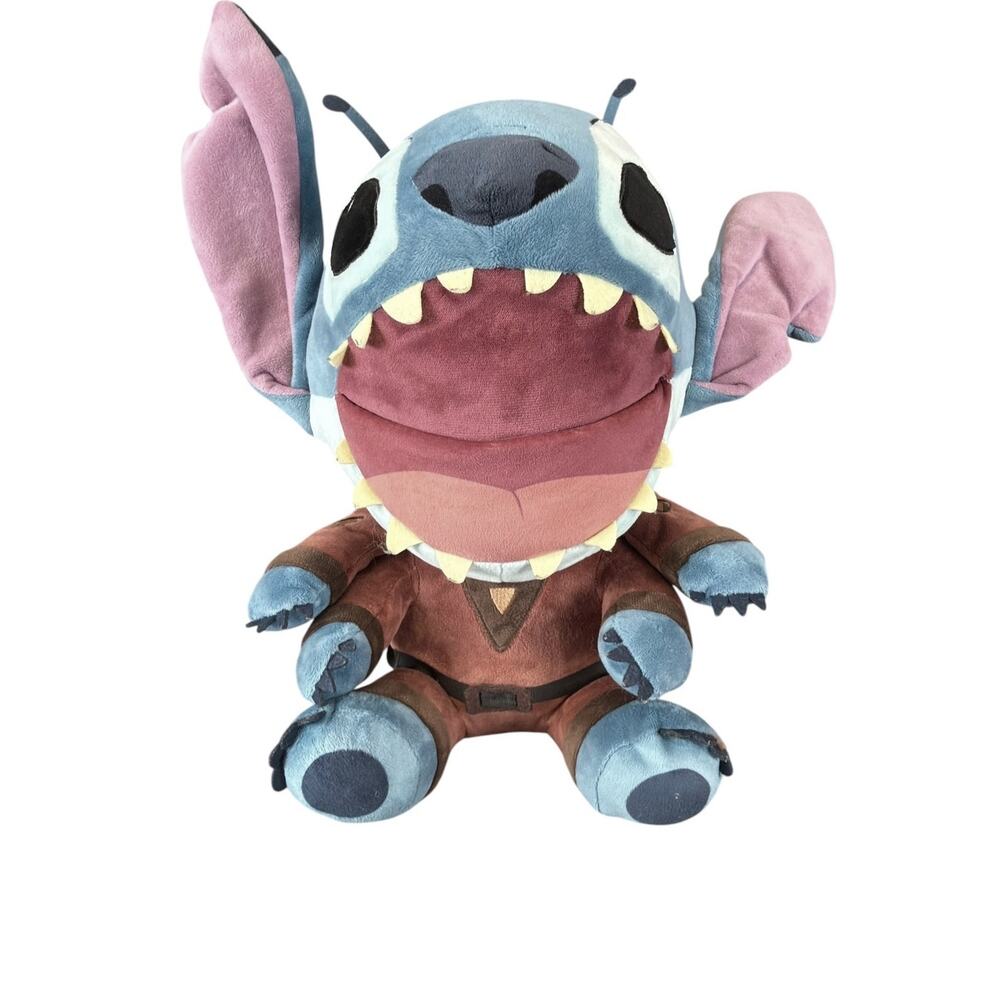 Disney Stitch Vibrating Plush Enesco Blue Red Costume Shake Action Toy